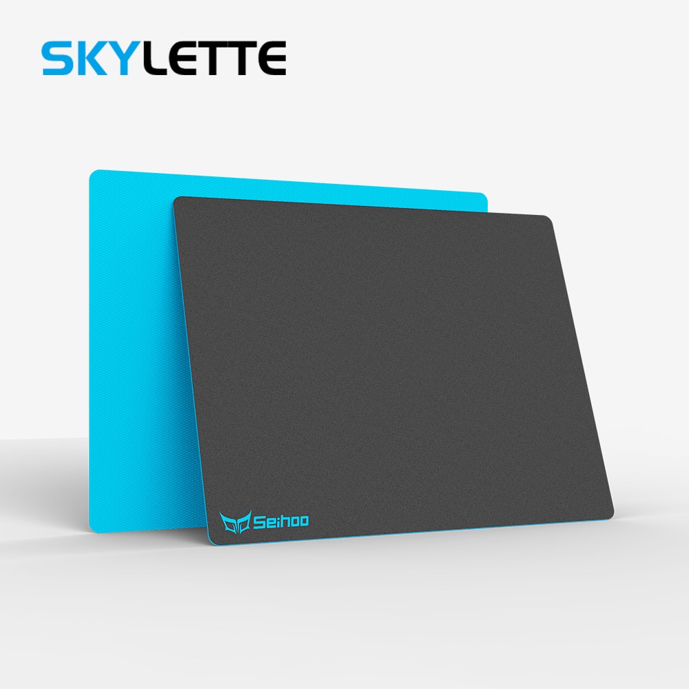 Matte Resin surface Mouse Pad Semi-hard Smooth Mousepad Soft Silicone Anti-slip Bottom Mat for Computer Games Precision Control