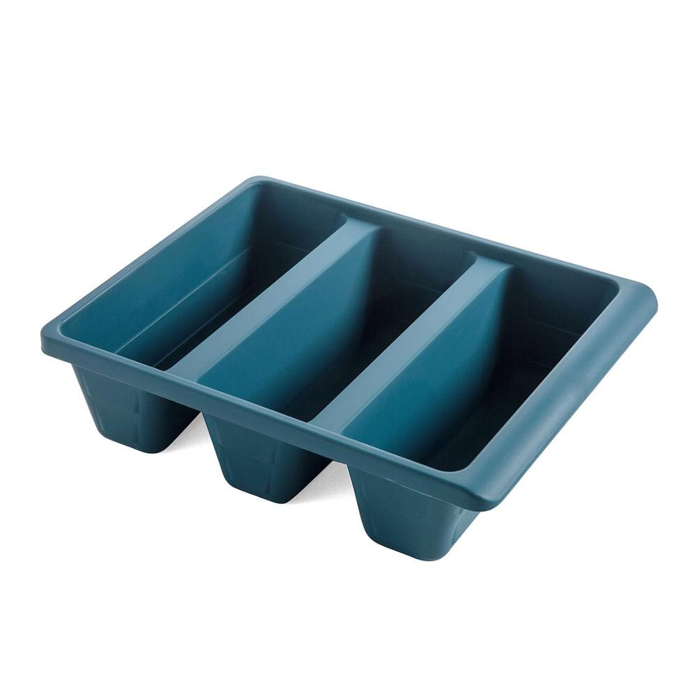 3 Rooster Schoenenrek Stand Plank Houder Schoen Organisator Schoenen Opslag Rekken Kabinet Organizer Slot Schoenendoos Drie Kleur: Deep Blue