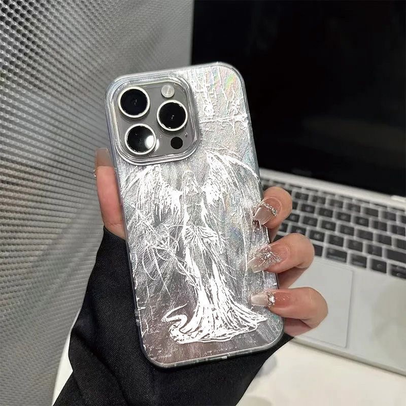 Coque de téléphone Sculpture de Style gothique, étui pour IPhone 16 16E 15 14 13 12 11 Pro Max 7 8 Plus X XS XR, Funda Bumber 16 15 14 13: Jean