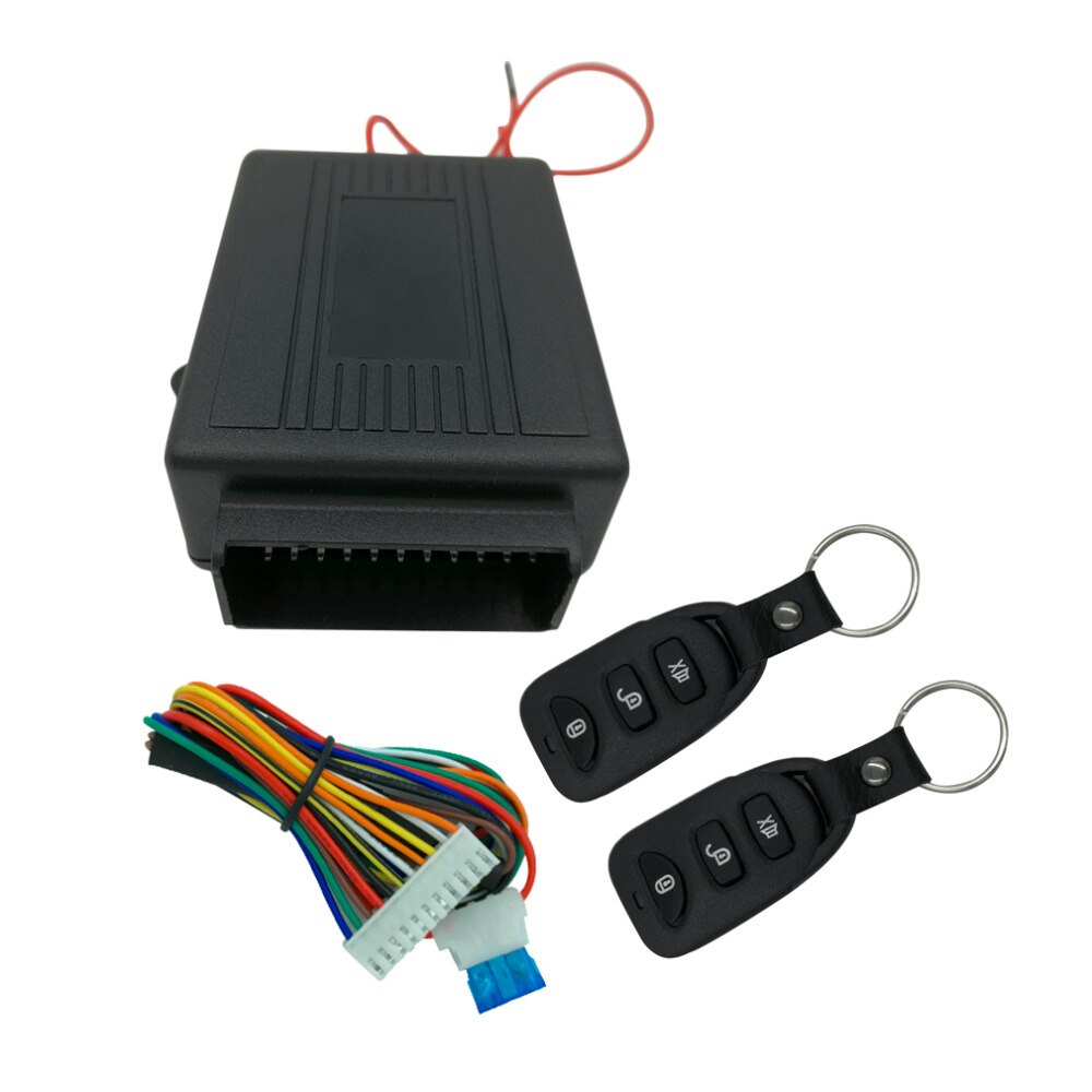 Car Auto Centrale Kit Deurvergrendeling Locking Vehicle Keyless Entry Systeem Met Remote Controllers