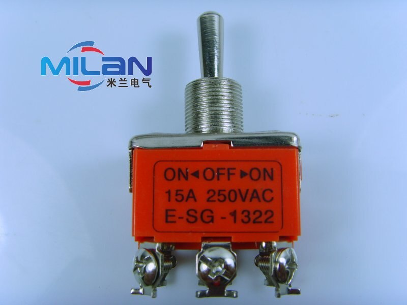 1PCS E-SG-1322 DPDT ON/OFF/ON Industrial Toggle Sw... – Grandado