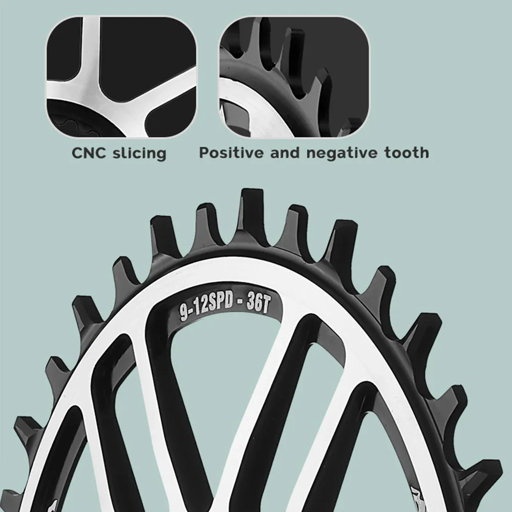 MOTSUV 12s Chainrings 30T/32T/34T/36T/38T/40T for SHIMANO Direct Mount Crank,FC-M9100 FC-M8100 FC-M7100,SM-CRM95 SM-CRM85/CRM75