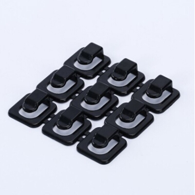 18 Pcs/Set Wire Winding Clip Self-adhesion Wire Winding Device Wire Arranging Clip Buckle Type Wire Winding Device Tools