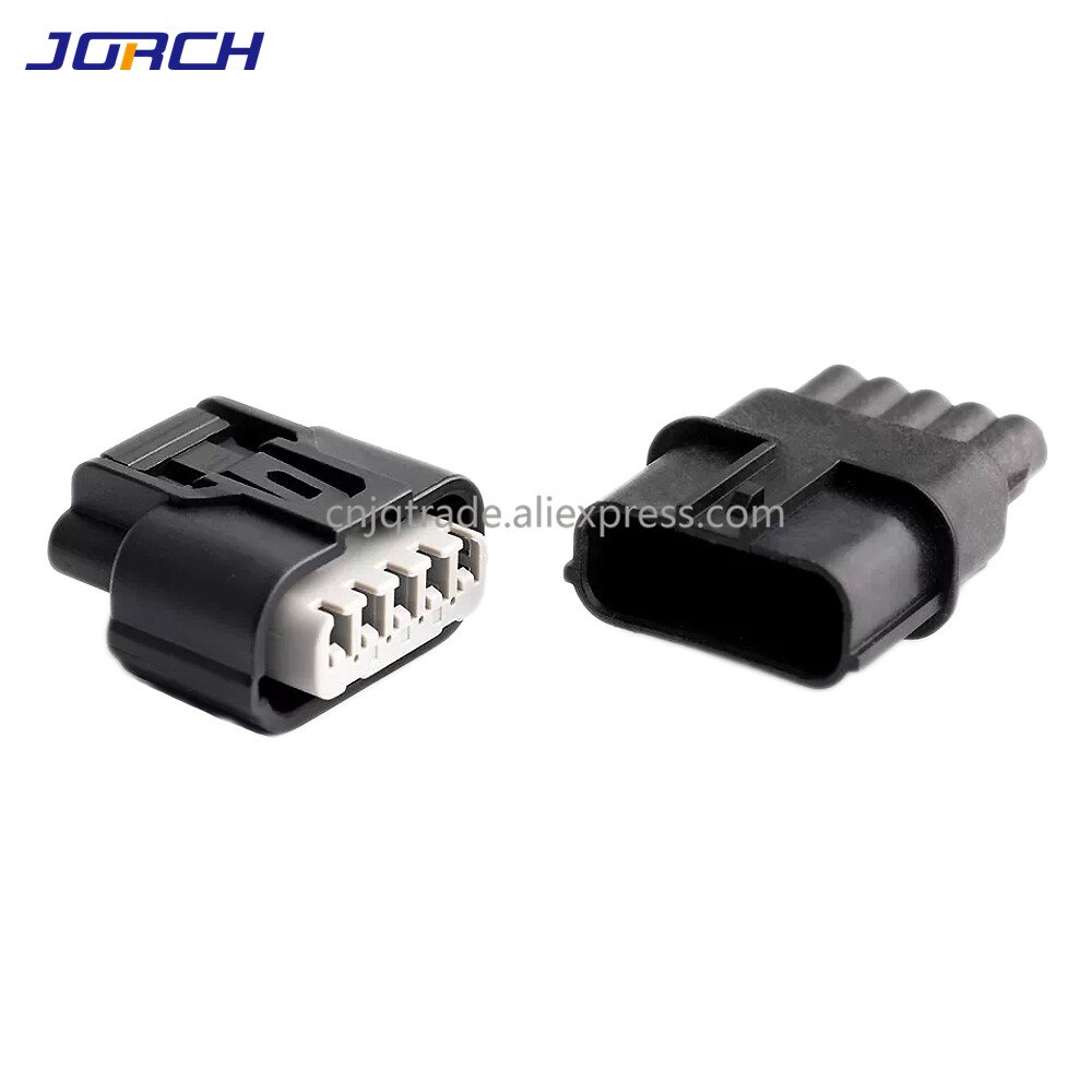 5 Sets 5 Pin 6189-1081 Vrouwelijke Mannelijke 1.2 Mm Auto Waterdichte Connector Plug Auto Zuurstof Sensor Plug Voor sumitomo Truck