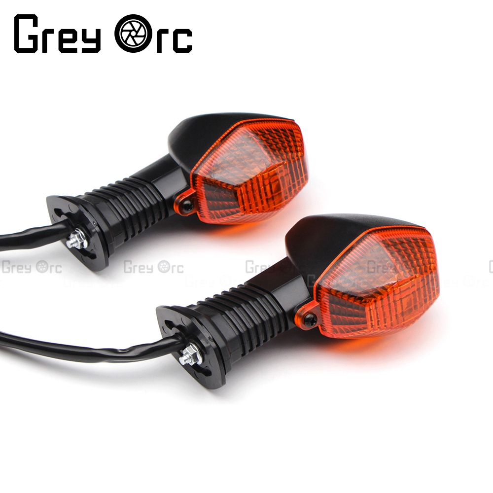 Clignotant avant et arrière pour SUZUKI GSX R 600 SRAD 750 1000 K1 K4, accessoires de moto, lampe indicateur, ampoule clignotante: Orange