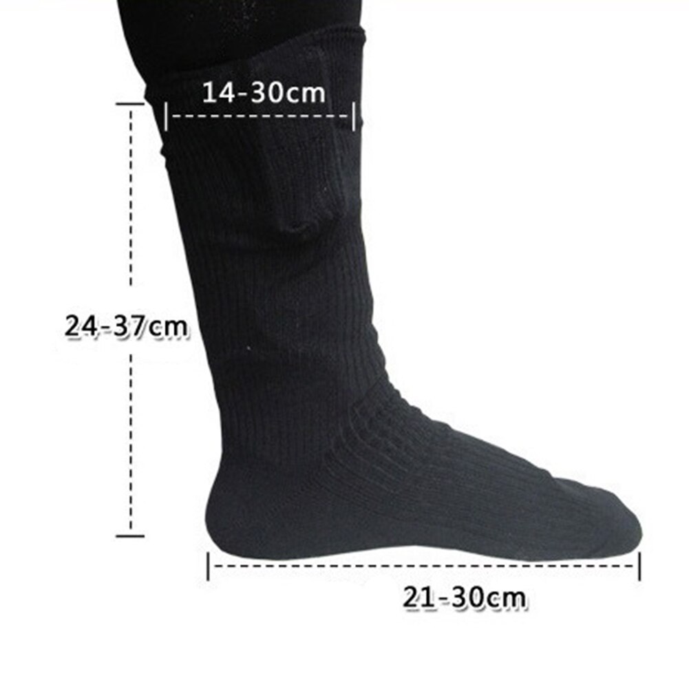 Thermische Baumwolle Erhitzt Socken Sport Ski Socken Winter Fuß Wärmer Elektrische Erwärmung Socke Professionelle Werkzeug O11