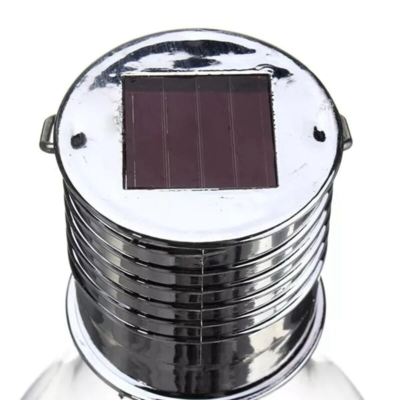 Zonne-energie Camping Opknoping lampen Outdoor Waterdichte LED Zonne-verlichting Lamp voor Tuin Yard Decoratie