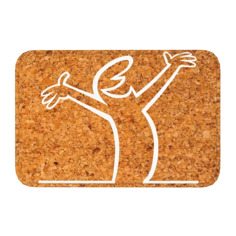 La Linea Golf Fuß matt Anti-Rutsch-Schlecht Küchen matt Wohnzimmer Boden tür Eingang Teppich Teppich: Burgunderrot