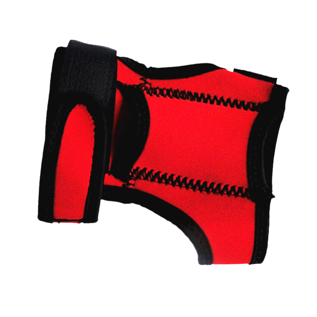 Magideal Outdoor Duiken Zaklamp Zaklamp Houder Zachte Hand / Arm Mount Torch Zaklamp Holster Hand Arm Mount Strap: Red