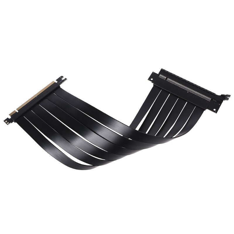Full Speed 3.0 PCIE X16 Riser Cable Graphics Card Extension Cable PCI Express Riser Shielded Extender with antijam for GPU AXYB