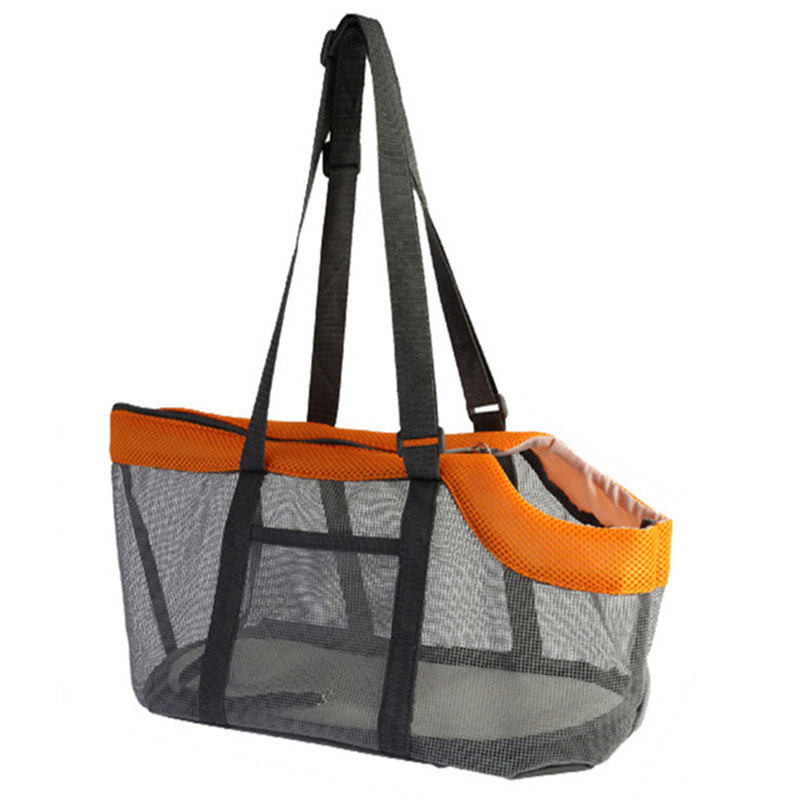 Draagtas voor huisdieren Ademend gaas Zachtzijdige huisdierdragers Handtas voor kleine honden Katten Huisdieren Uitje Comfortabele draagdoek: YELLOW