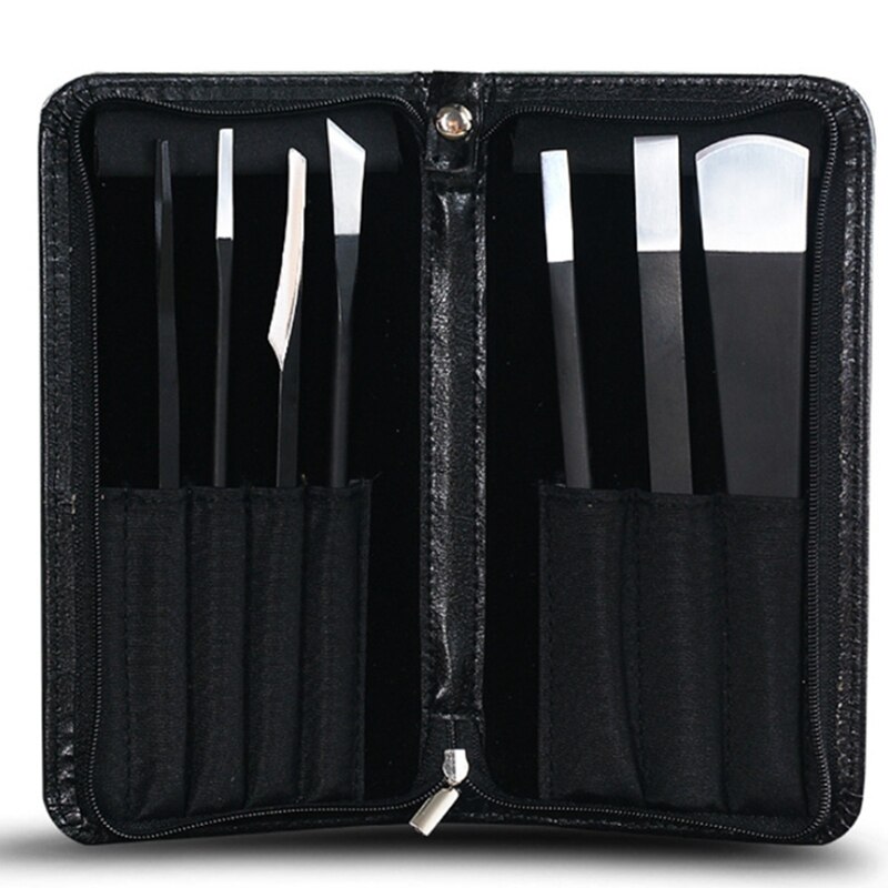 7Pcs/Set DIY Craft Cut Edge Skiving Carving Cutter Blade Leathercraft Cutting Tool for Patchwork Knives Pape