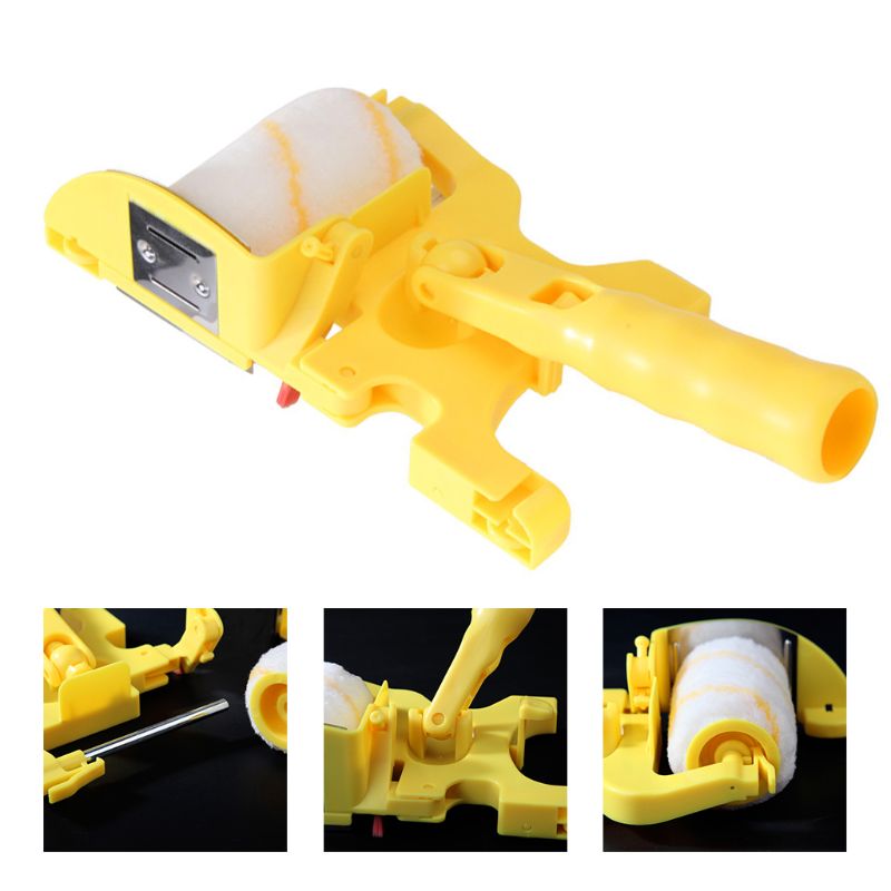 Household Handheld Clean-cut Paint Edger Roller Brush Corner Mountable DIY Tool for Home Room Wall Painting Ceiling