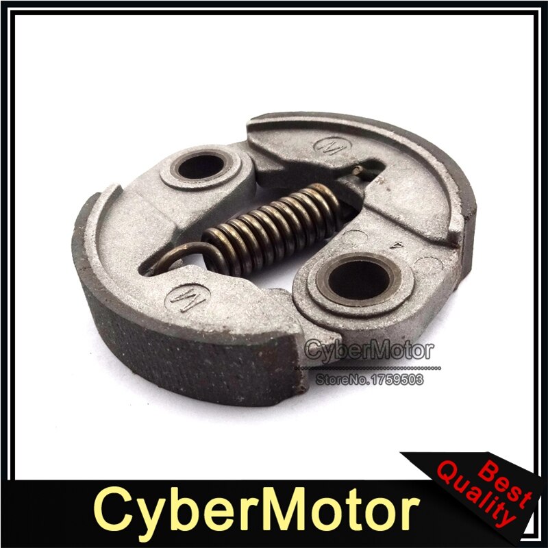 Pocket bike kopplingsplatta för 2 takt 33cc 43cc 49cc motor kinesisk mini moto bensin bensin skoter minimoto