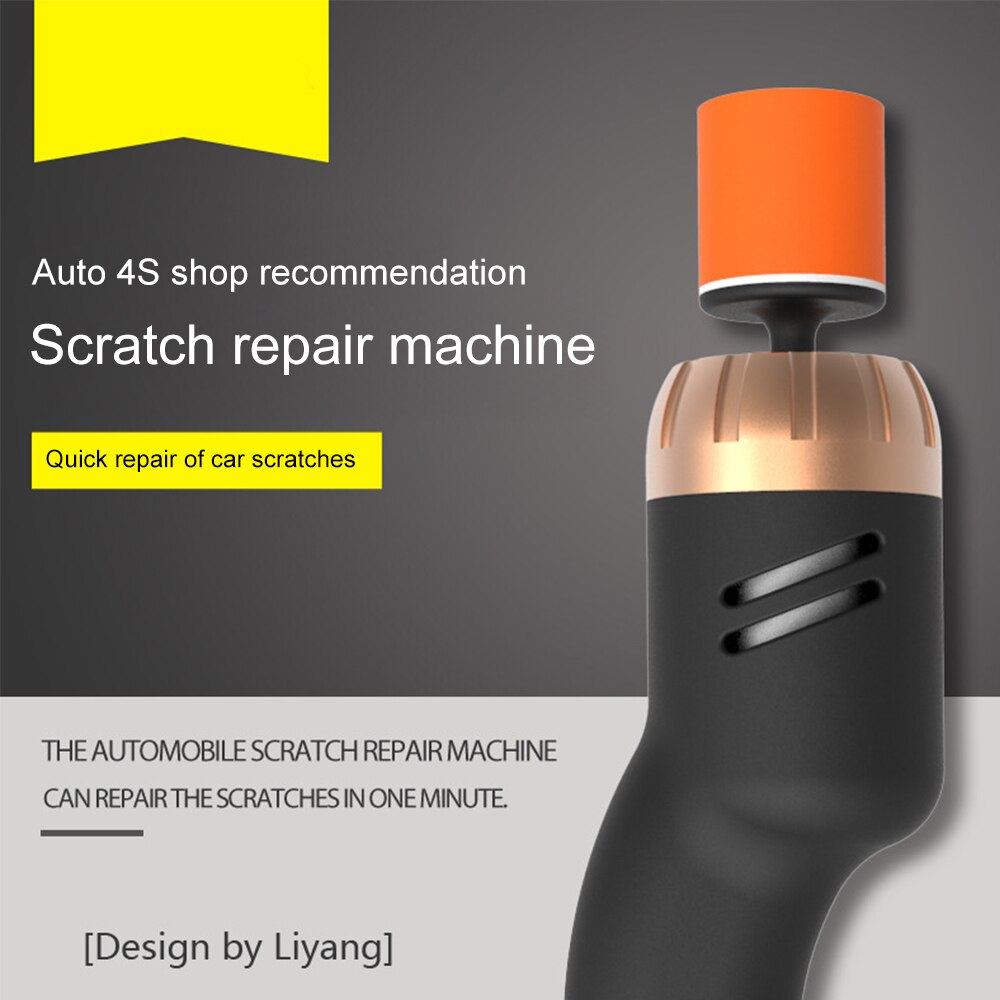 60W 12V Elektrische Boenmachine Auto Polijstmachine Variabele Snelheid 6000Rpm Polijstmachine Sander Auto Verf Care Tool