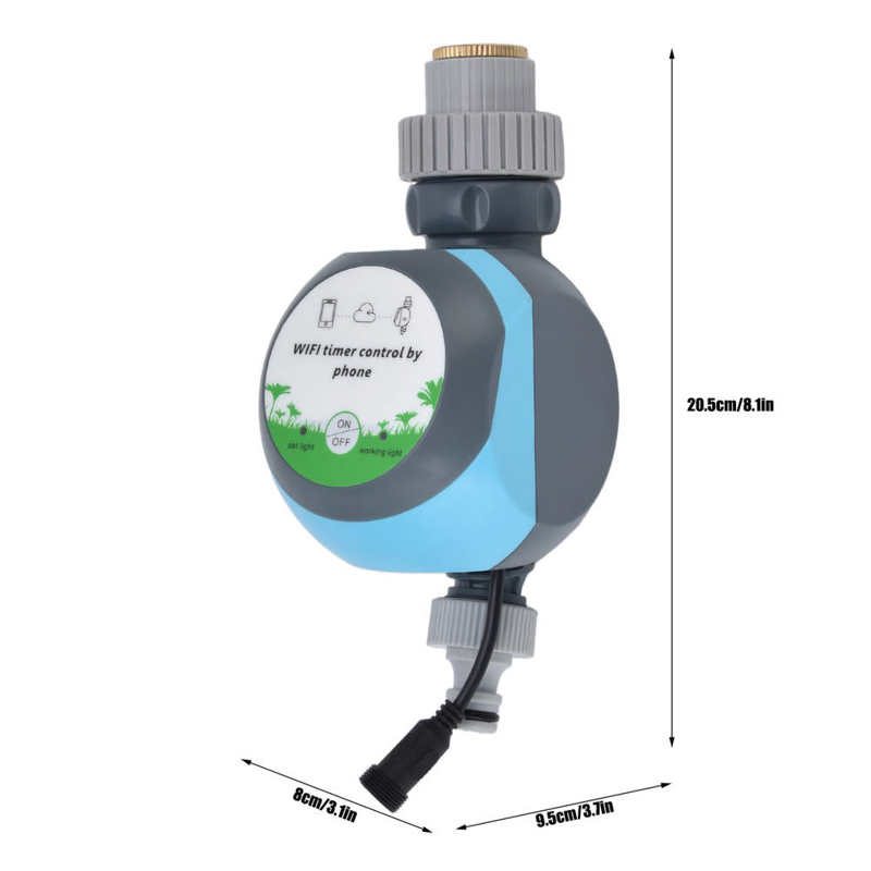 Irrigator Timer Mobile Phone Remote WIFI Control  Sprinkler Timer for Balconies for Garden for Courtyard