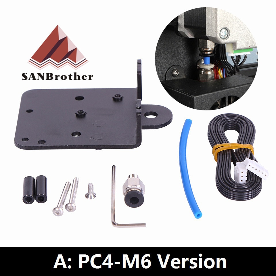 Ender 3 Direct extrusion Drive Plate Upgrade Kit Aluminum Alloy For Creality CR10 Ender-3 5 pro Direct Extruder Adapter Plate 5.