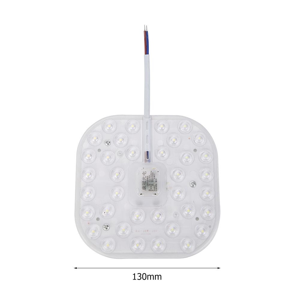 220V Led Module Lichtbron Plafond Lamp 6000-6500K Smd Led Chip Vierkante Inbouwen Sterven Thuis Woonkamer keuken Magneet Verlichting: 36led White light