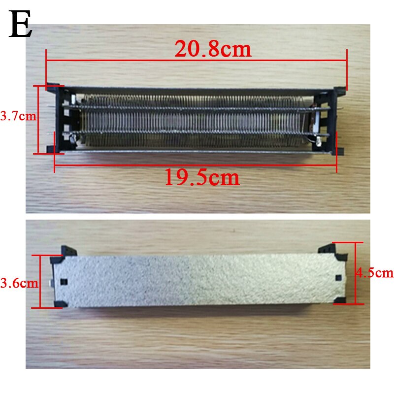 Electric heater heating element 220v 2000w electric fireplace heating element hand dryer heater accessories square round