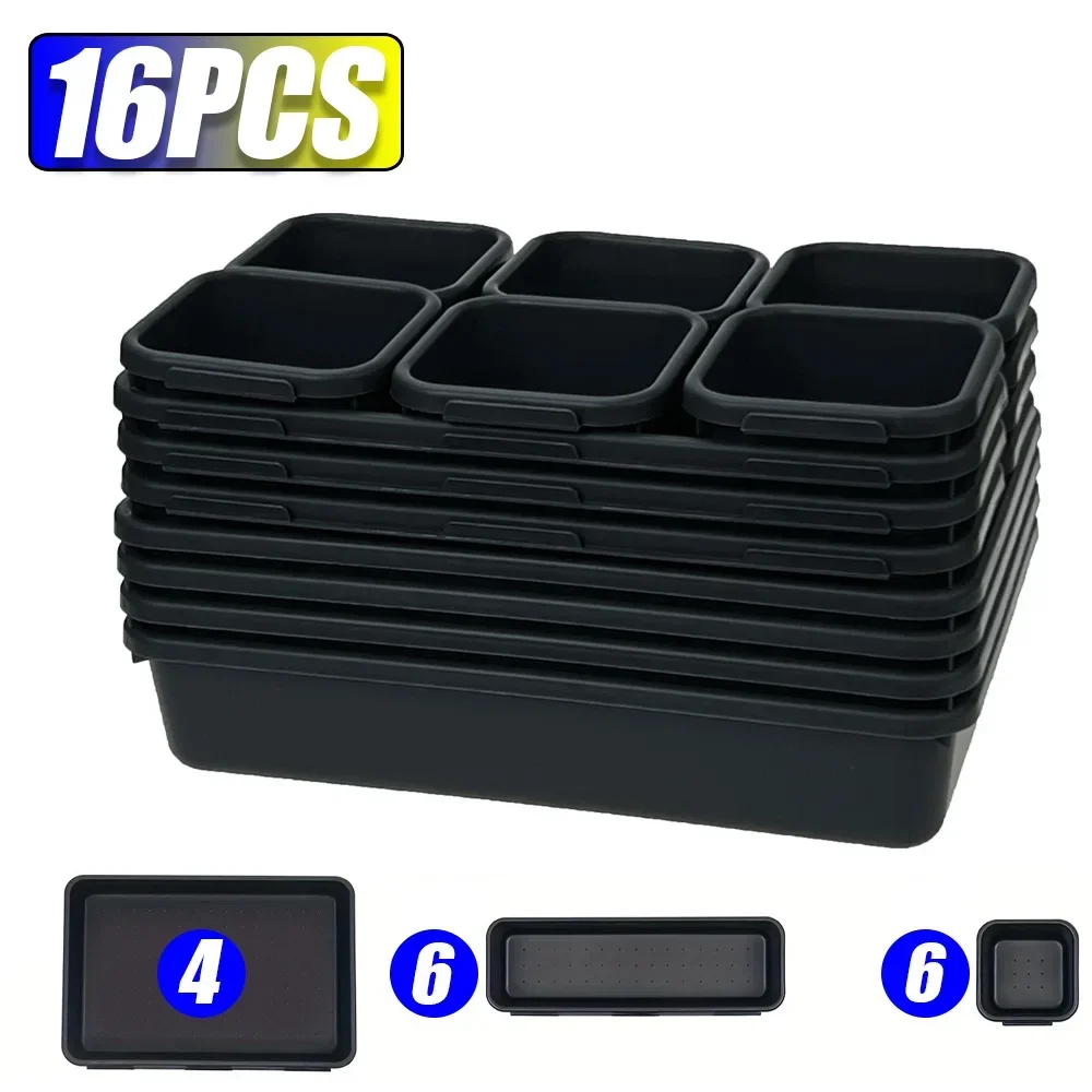 Drawer Organization 8/26/47pcs Tool Tray Tool Box Organizer Tray Dividers Set Workbench Cabinet Bins Tool Chest Garage Hardware: Gold
