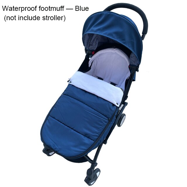 Universele kinderwagens Voetenzak, kinderwagenaccessoire Compatibel met Babyzen YOYO, YOYO2 en YOYO3 kinderwagens - Zachte voering en stof: Blauw