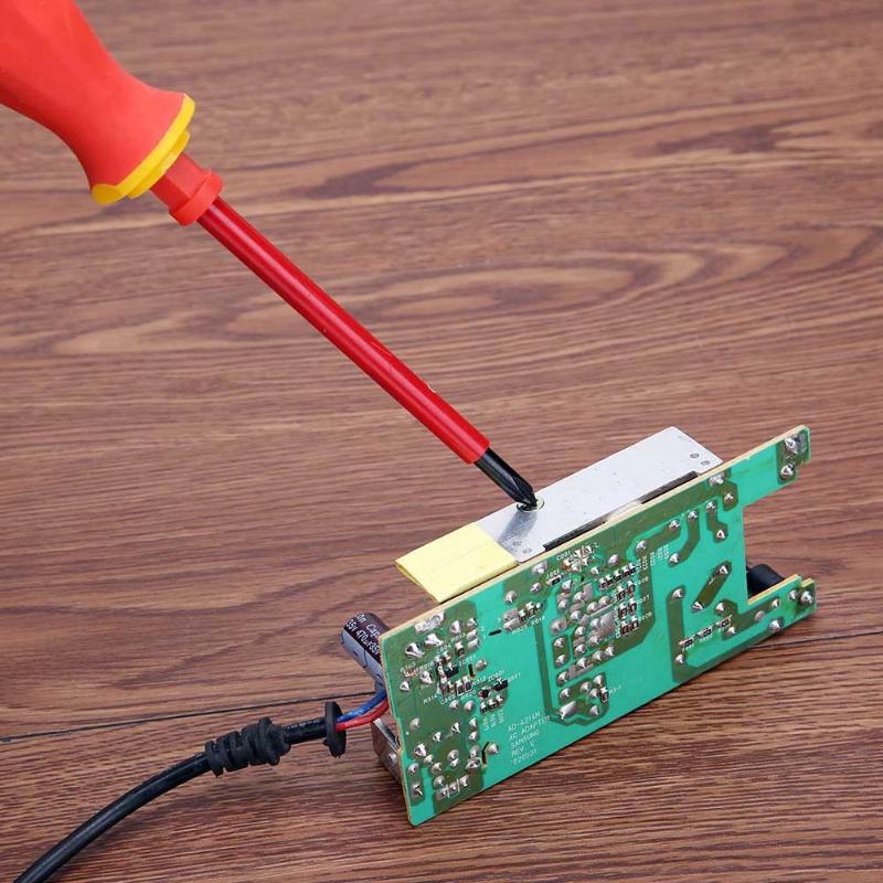 4Pcs 7Pcs Insulated Screwdriver Set 1000V Electrician Dedicated Slotted Phillips High Voltage Resistant Screw Driver Repair Tool