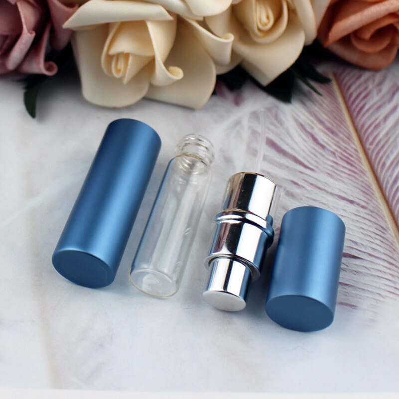 5ml 10ml parfum glazen fles reis aluminium spray verstuiver lege metalen parfum verstuiver draagbare