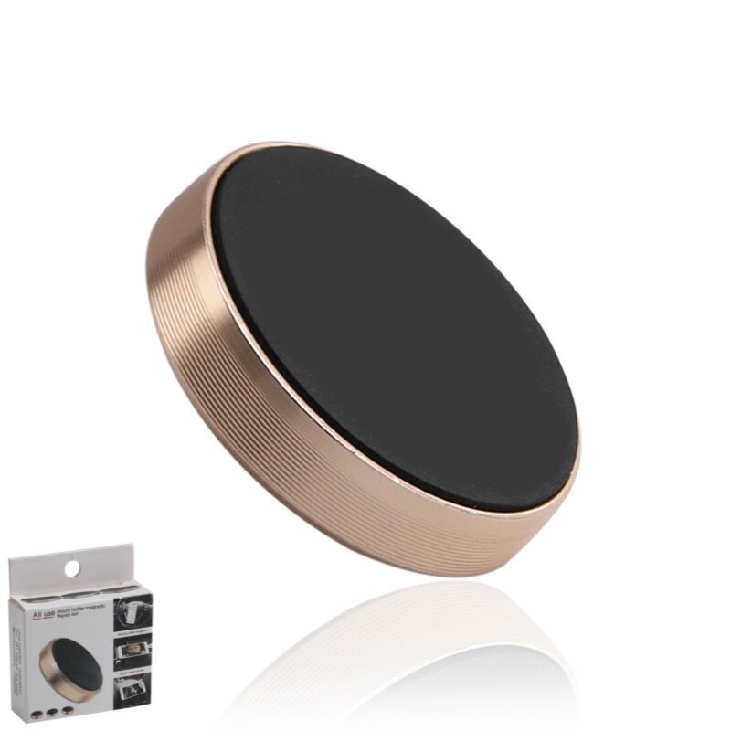 1PC support de téléphone de voiture magnétique tableau de bord aimant support de téléphone portable support de volant support mural magnétique pour iPhone Samsung: Doré