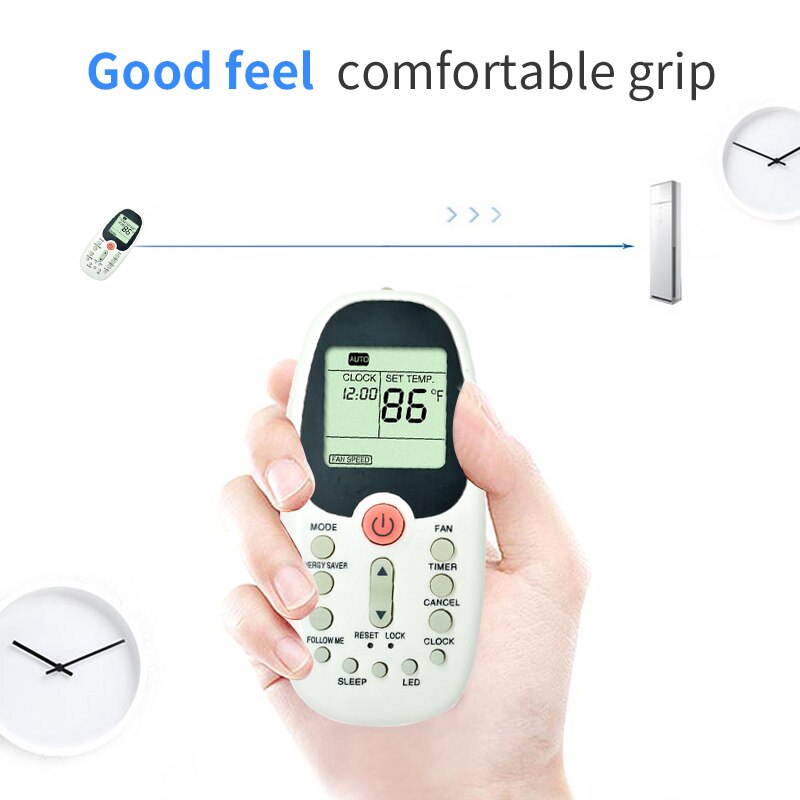 Mini Air Conditioner Controller For Midea Air Conditioner R06/BG RO6/BGE R06/BGCE Air Conditioning Remote Control Replacement