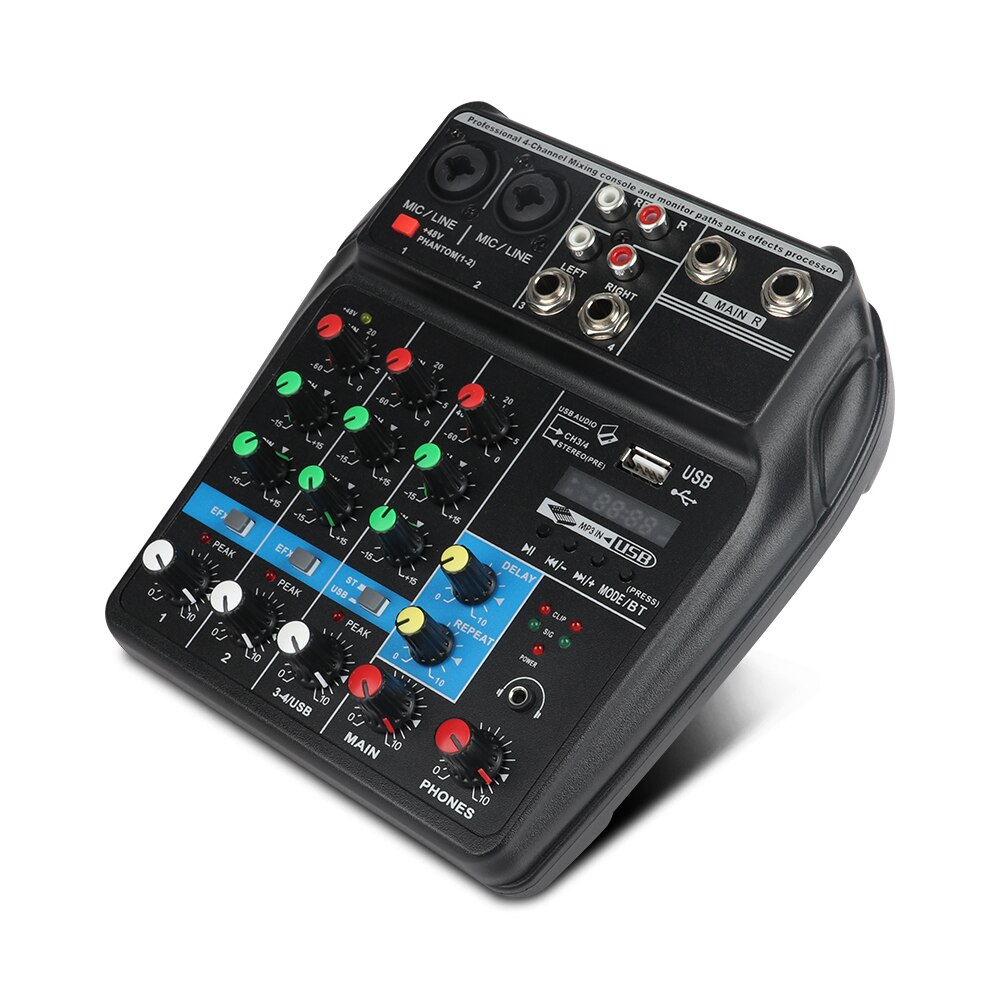 A4 Sound Mixing Console Bluetooth Usb Record Compu... – Vicedeal