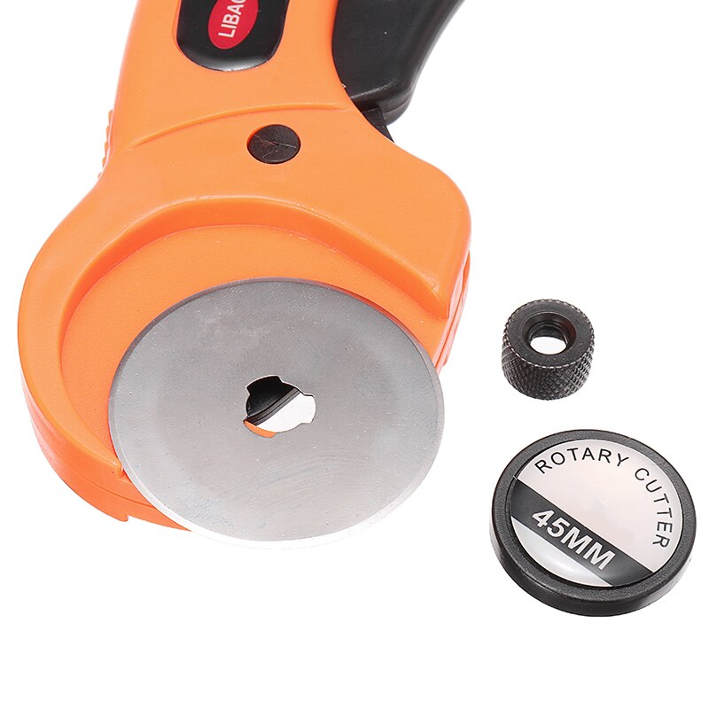 1 ud. Cortador rotativo de 45mm cortador rotativo de tela herramientas de corte de rodillo de costura DIY Patchwork accesorios de costura