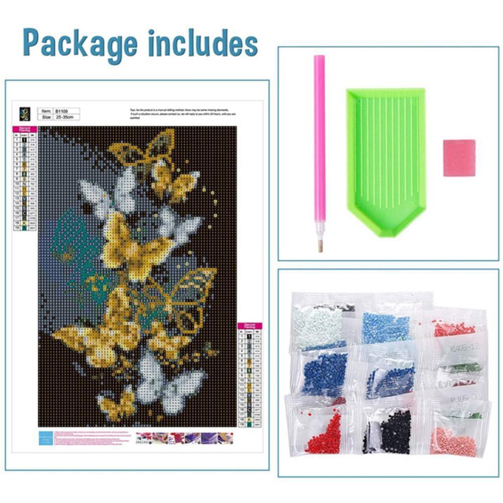 5D Diamond Painting Full Drill Dream DIY Diamond Painting Mosaic Crystal Decoration Drawing For Wall Painting Making A Z9R5