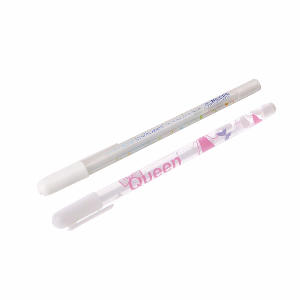 Witte Haak Liner Pennen Handtekening Marker Zwart Papier Highlighter Reviser 0.8Mm 1Pc MAR610_35