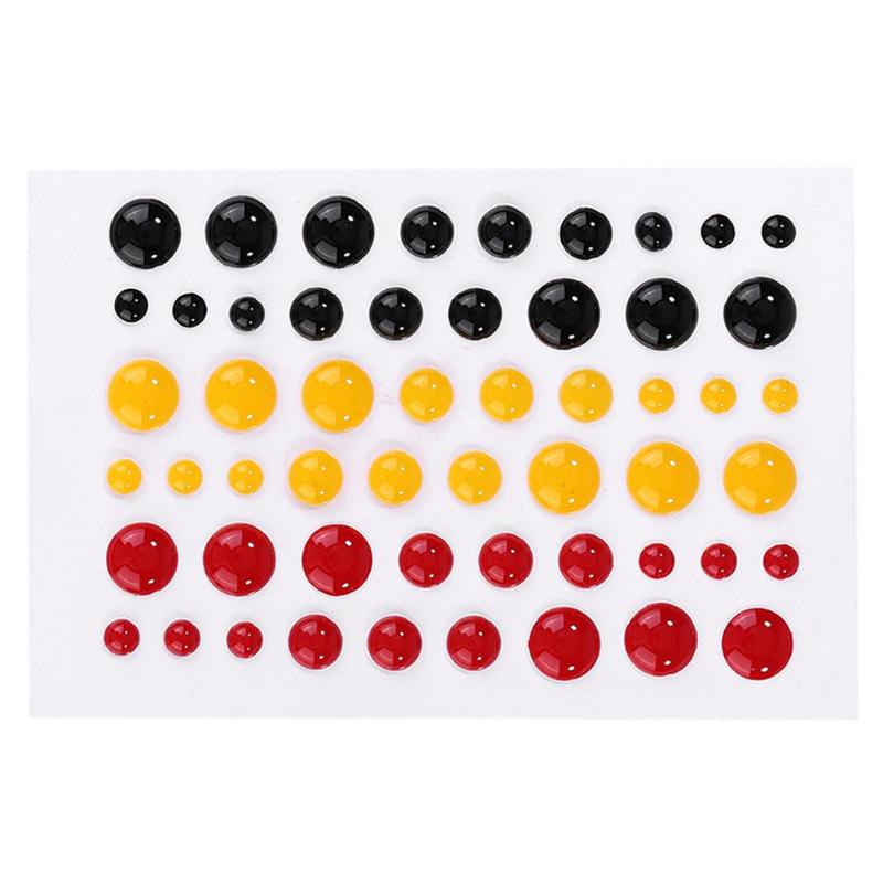 Hars Diverse Dot DIY Scrapbook Emaille Stickers zelfklevende Fotoalbum Decor Diverse Kleuren en Prachtige Verschijning