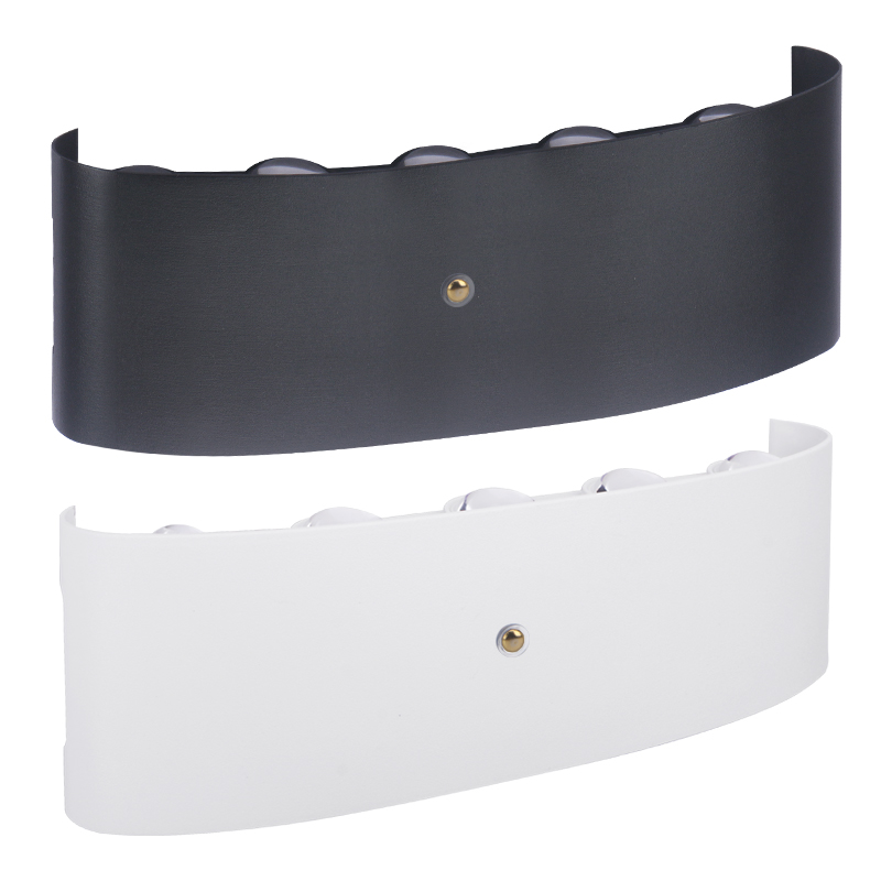 Mur LED lampe murale intérieure haut et bas lumière chambre salon escaliers éclairage charge sans câble enfichable