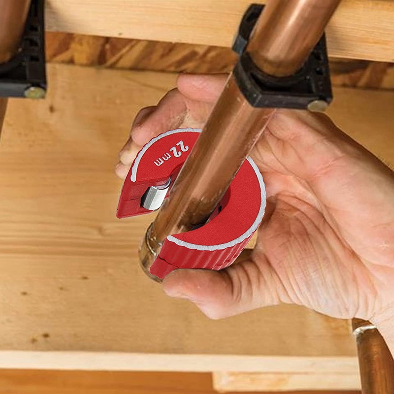 2 Stuks 15Mm &amp; 22Mm Koperen Buis Snijder Mini Auto Pijp Slice Tool Zinklegering Tube Cutter Voor snijden Koper Aluminium Buizen