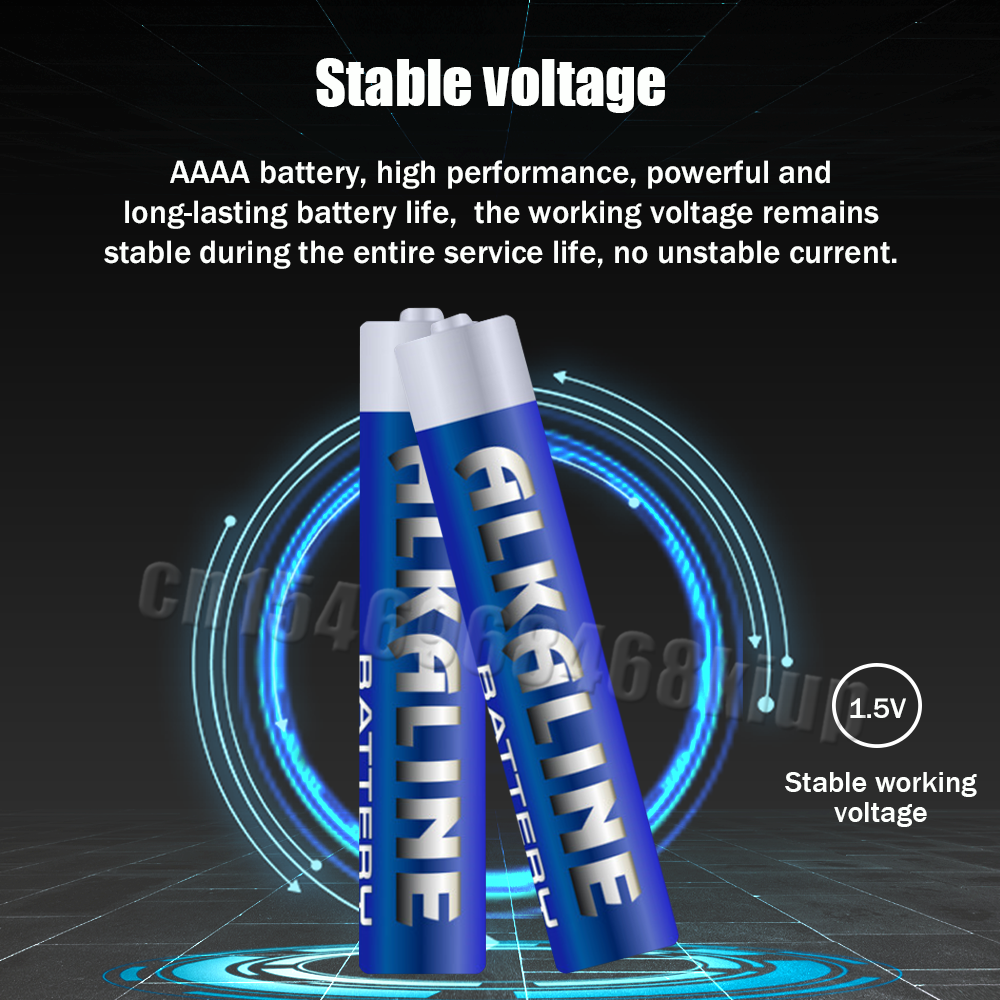 100PCS 1.5V AAAA LR8D425 Alkaline Battery 4A LR61 AM6 E96 MN2500 MX2500 For Camera Alarm Clock Electric Toys Bluetooth Earphone