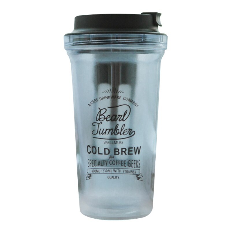 Convenient Portable Student Plastic Water Cup With Lids Insulated Travel Mug Double Wall Portable Cup For Home Office School 2: S