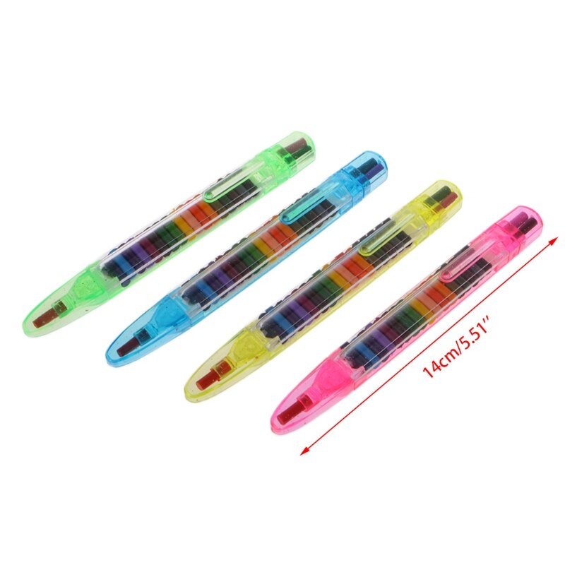 20 Colors Replaced Crayon Multi-color Kids Painting Pen Student Drawing Tools