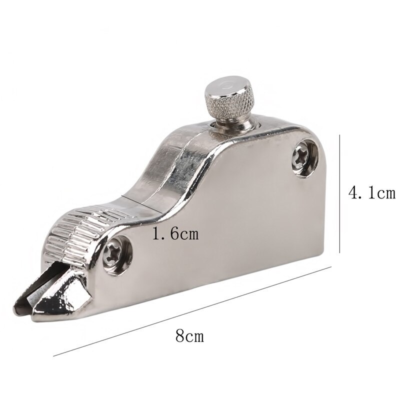Silver Multifunctional Adjustable Edge Cutter DIY Leather Craft Tool Adjustable Blade Tool Leather Slotter