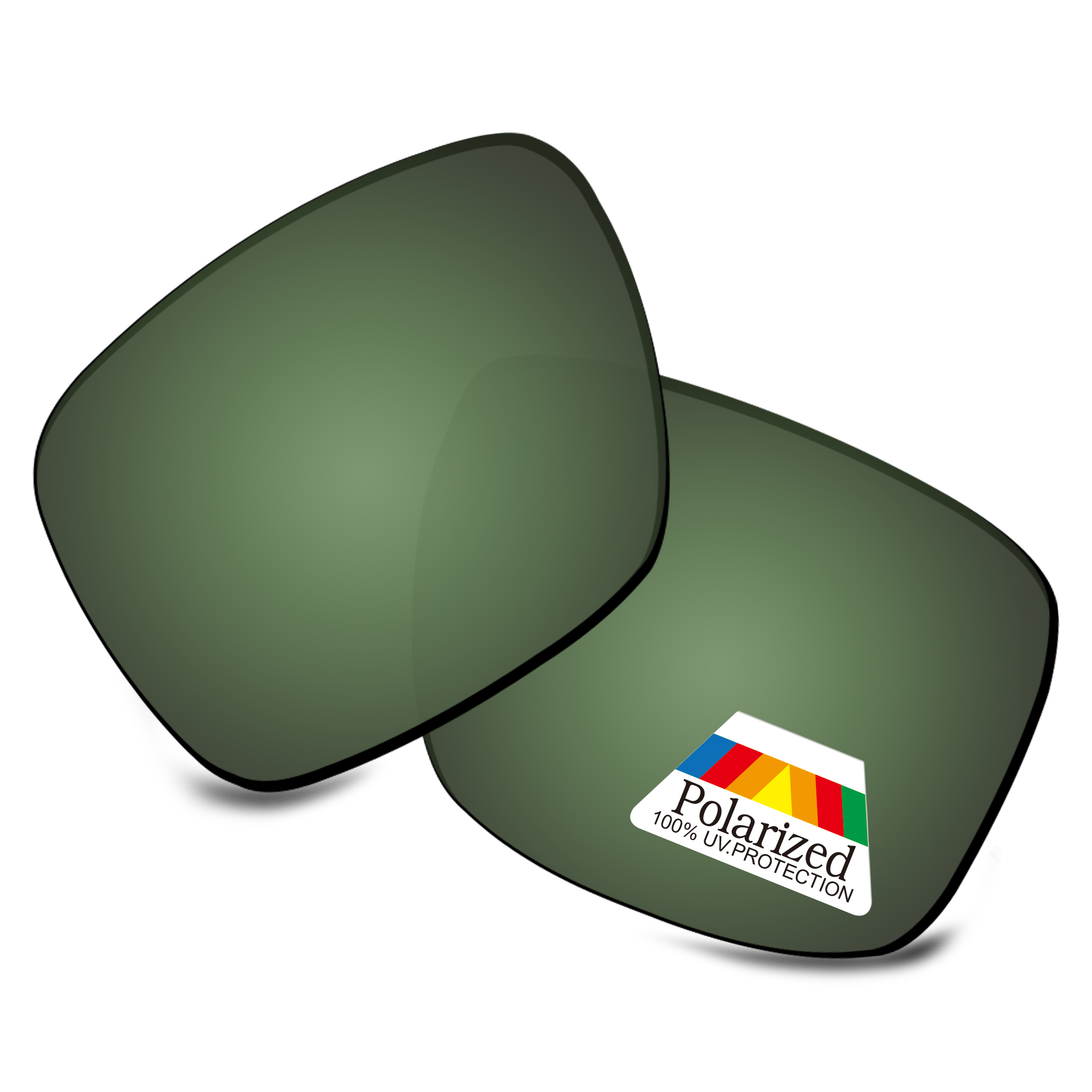 Lentes de repuesto polarizadas Bwake para gafas de sol Oakley Jupiter Squared OO9135,Jupiter Carbon OO9220 - 56 mm