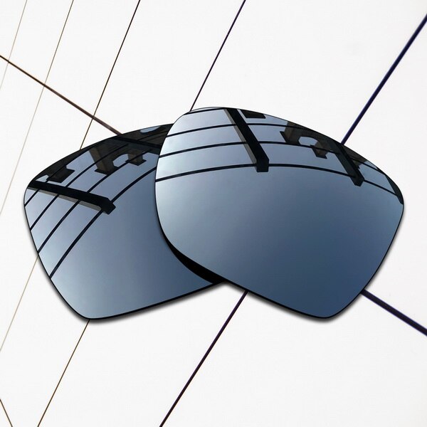 Lunettes de soleil polarisées de remplacement, , verres polarisés pour lunettes de soleil Oakley, différentes couleurs: Black Chrome