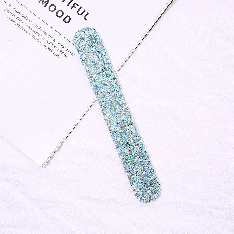 4 Stks/set Pailletten De Mermaid Armbanden Glitter Slap Armbanden Voor Meisjes Suède Backing Sparkly Snap Armband Set: 8