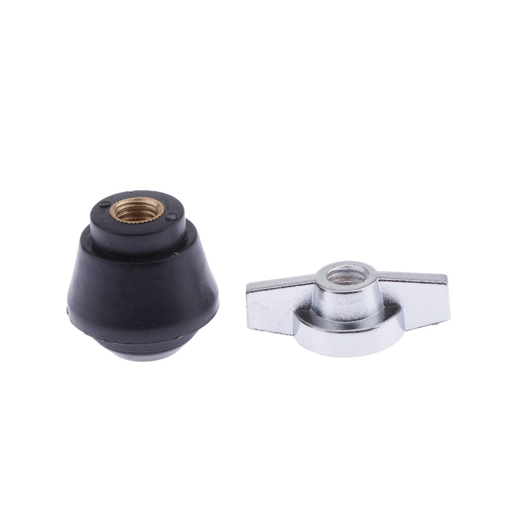 1 jeu de pieds de grosse caisse en métal pour Kit de batterie pièces de rechange Accs