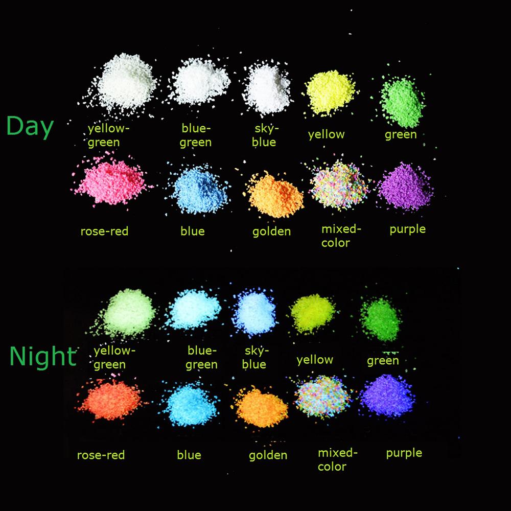 Piedras fluorescentes luminosas que brillan en la oscuridad, accesorio decorativo para jardín, decoración artesanal, para fiestas, vacaciones y deseos