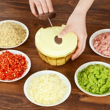 Groenten En Fruit Shredder Vlees Chopper Salade Machine Knoflook Cutter Multifunctionele Handleiding Food Processor Keuken Accessoires