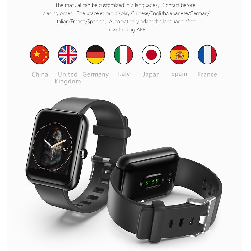 Smart Watch Ladies Heart Rate Blood Pressure Multifunctional Sport Watch Men Woman Waterproof Smartwatch Women