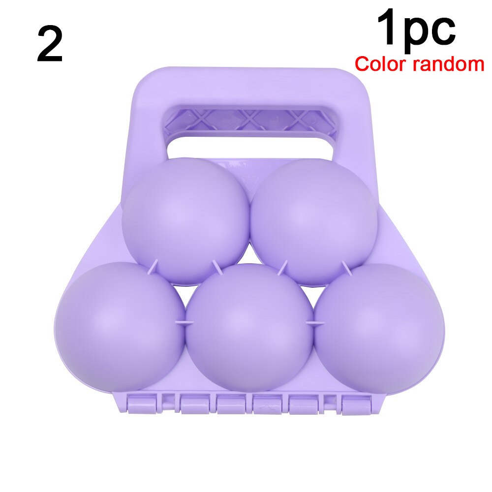 Plastic Snowball Maker Clip for Snowball Fight Safety Cartoon Duck Snow Shovel Winter Snow Sand Mold Tool Outdoor Fun Sports: 2-random color