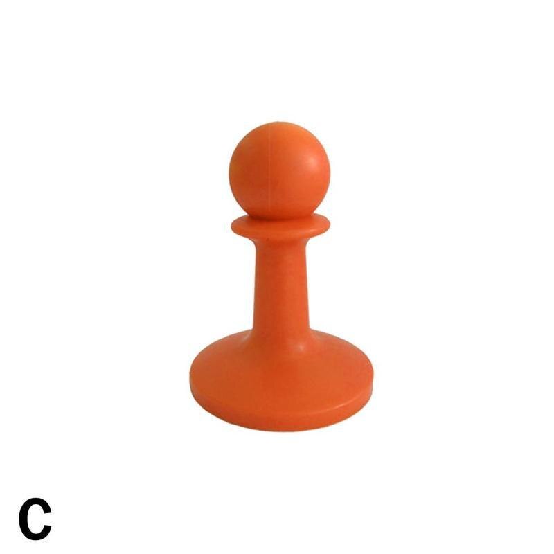 6 Colors Rod Cap Protection Tent Poles Awning Hat Rod Thunder Lightening Support Tent Canopy Cap Proof Camping O1Q6: orange