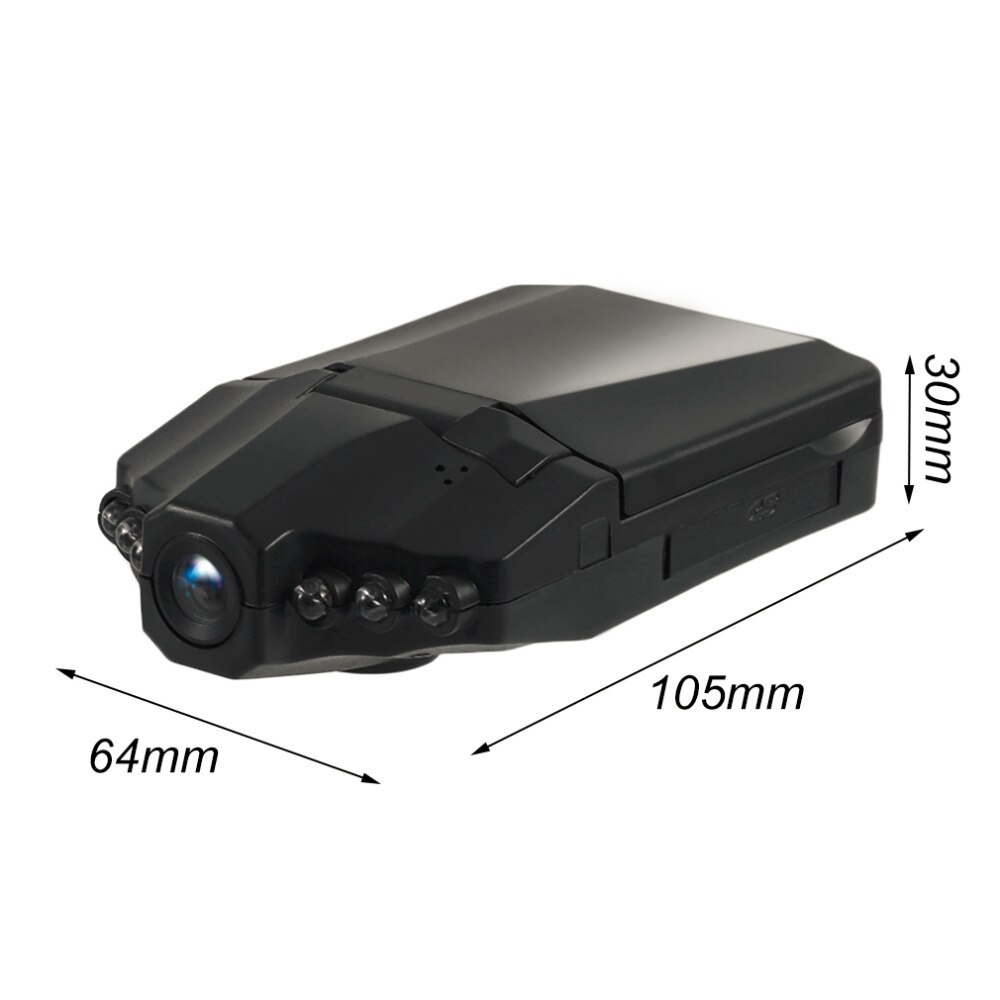 Full hd auto dvr voertuigcamera videorecorder dashcam infrarood nachtzicht